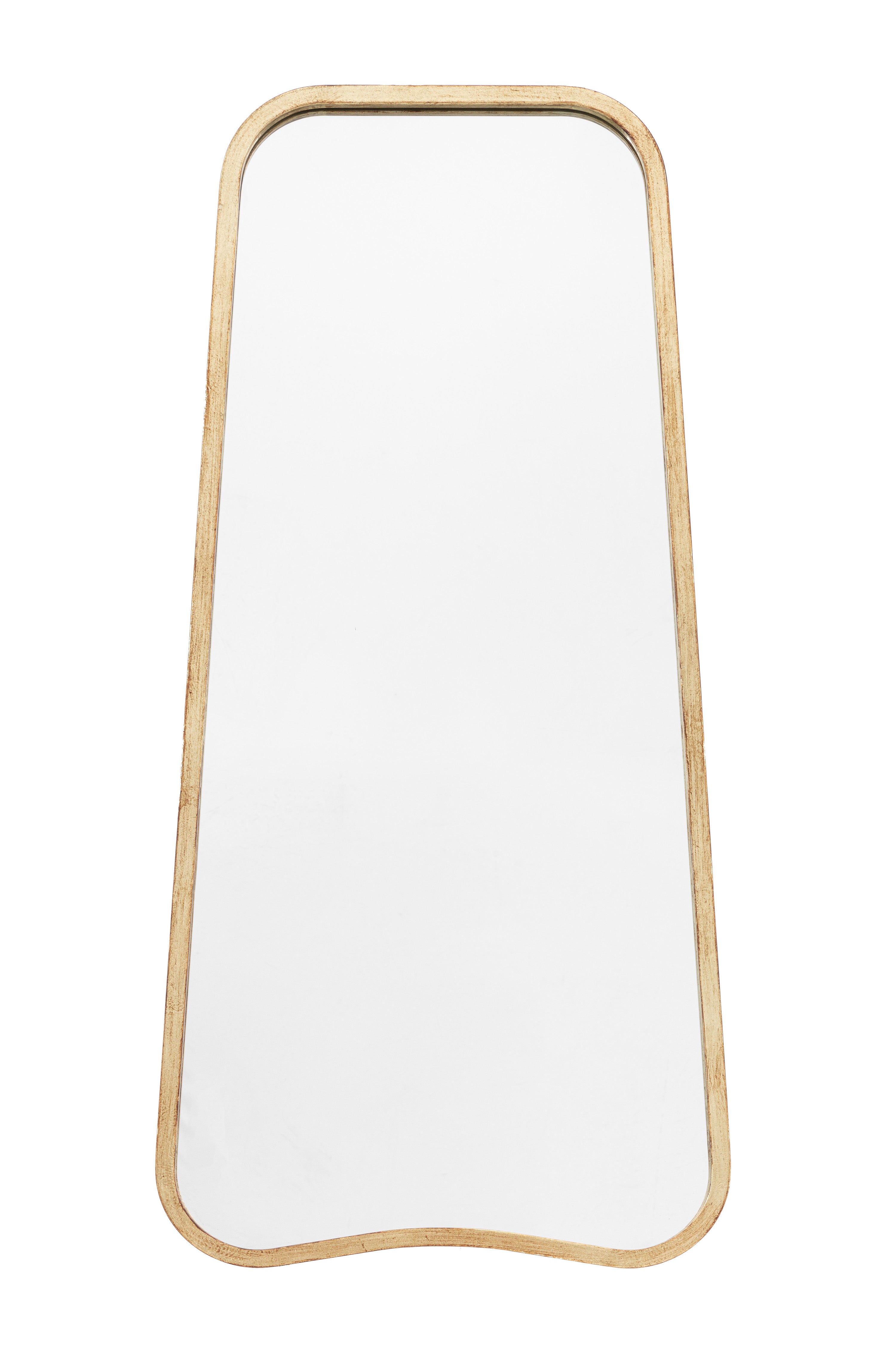 Stella Curves Rustic Gold Full Length Leaner Mirror